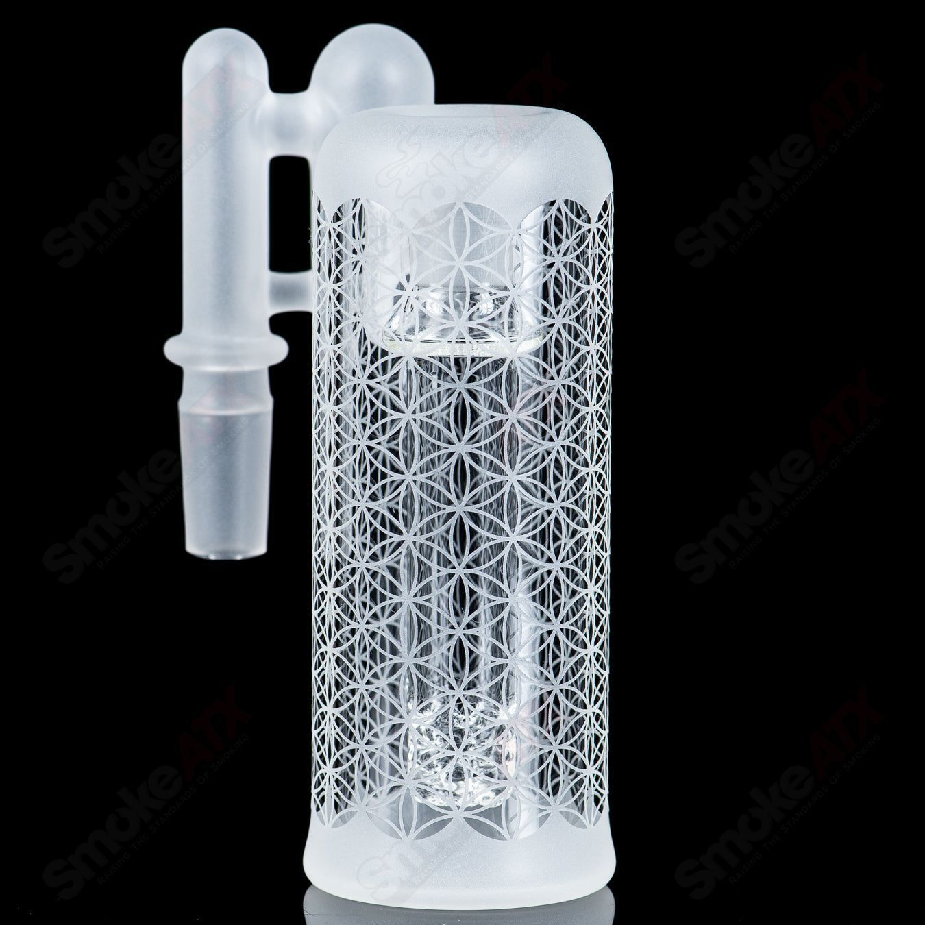Sacred-G 14mm Ash Catcher SOL Glassworks - Smoke ATX