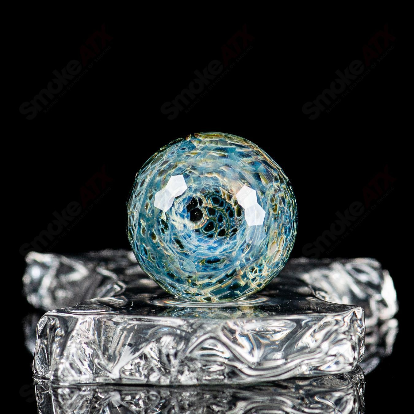 #2 Faceted Eye Marble Indo Glass x Fatal Facets