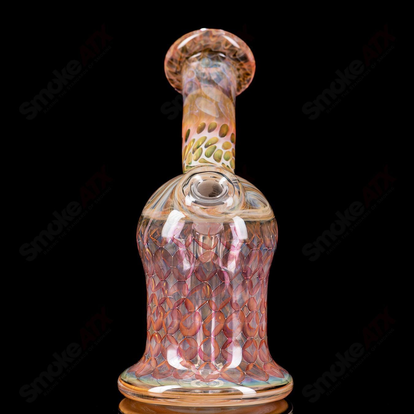 Gold Fume Layback Rig by Nancy Glass - Smoke ATX