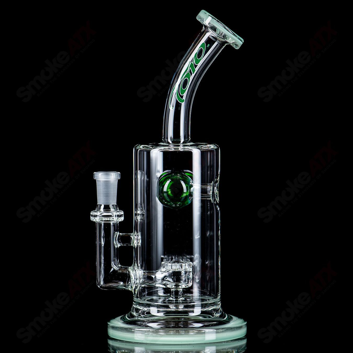 #2 10mm Jetperc Full Color Ball by Toro Glass - Smoke ATX