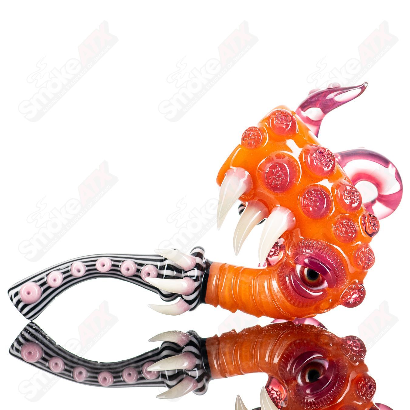 Orange Crayon, Black and White Lines, telemagenta, Sherlock JMASS X SALT - Smoke ATX