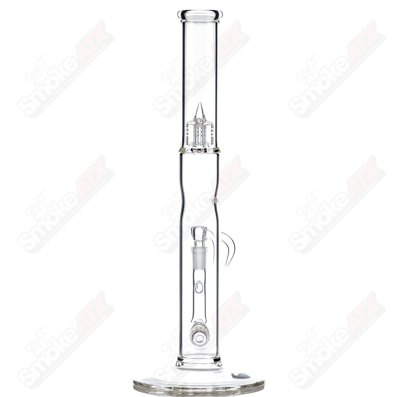 Bishop Stemline Clear w/ Body Reduction Sovereignty Glass - Smoke ATX