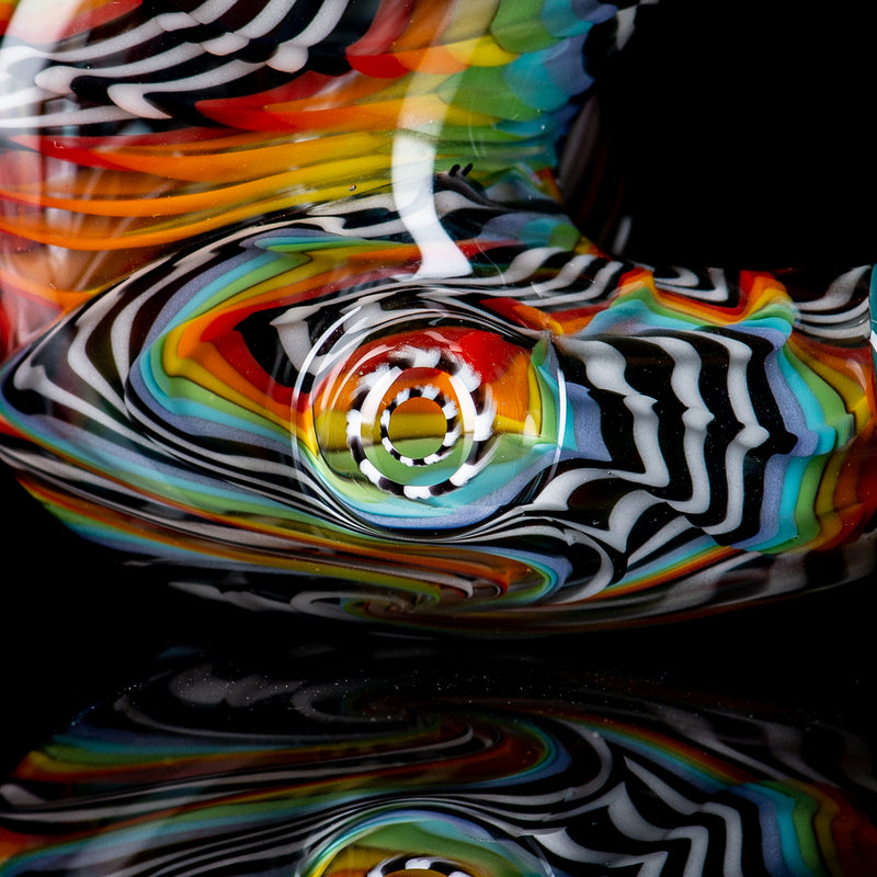 3D Spiral Wrap n' Rake Sherlock Collab by Shawna Benson (THG) x JMass Glass - Smoke ATX
