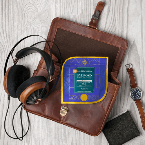 250mg Blue Dream Live Rosin D9 Gummies Hometown Hero - Smoke ATX