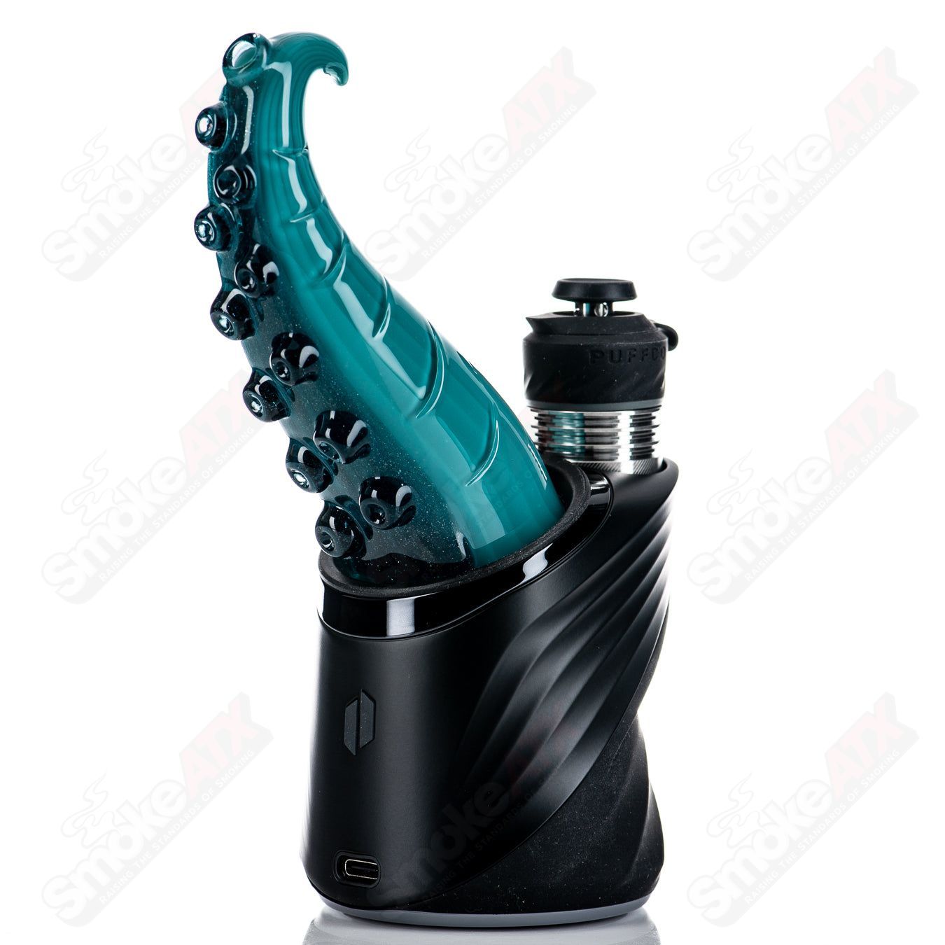 Tentacle Puffco Dry Top Burtoni Glass #2 - Smoke ATX