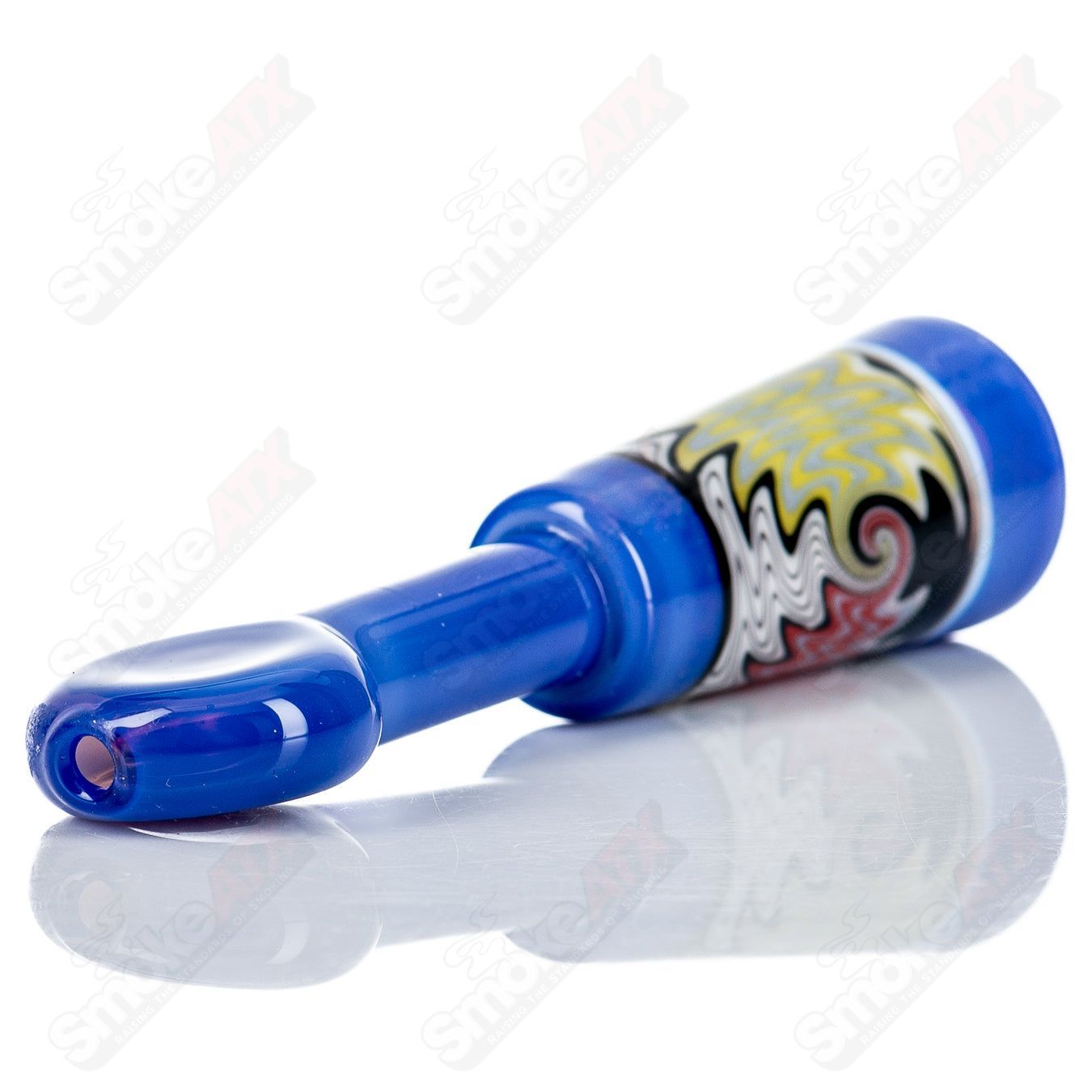 #9 Wig wag Chillim by Kirkland Glassworks - Smoke ATX