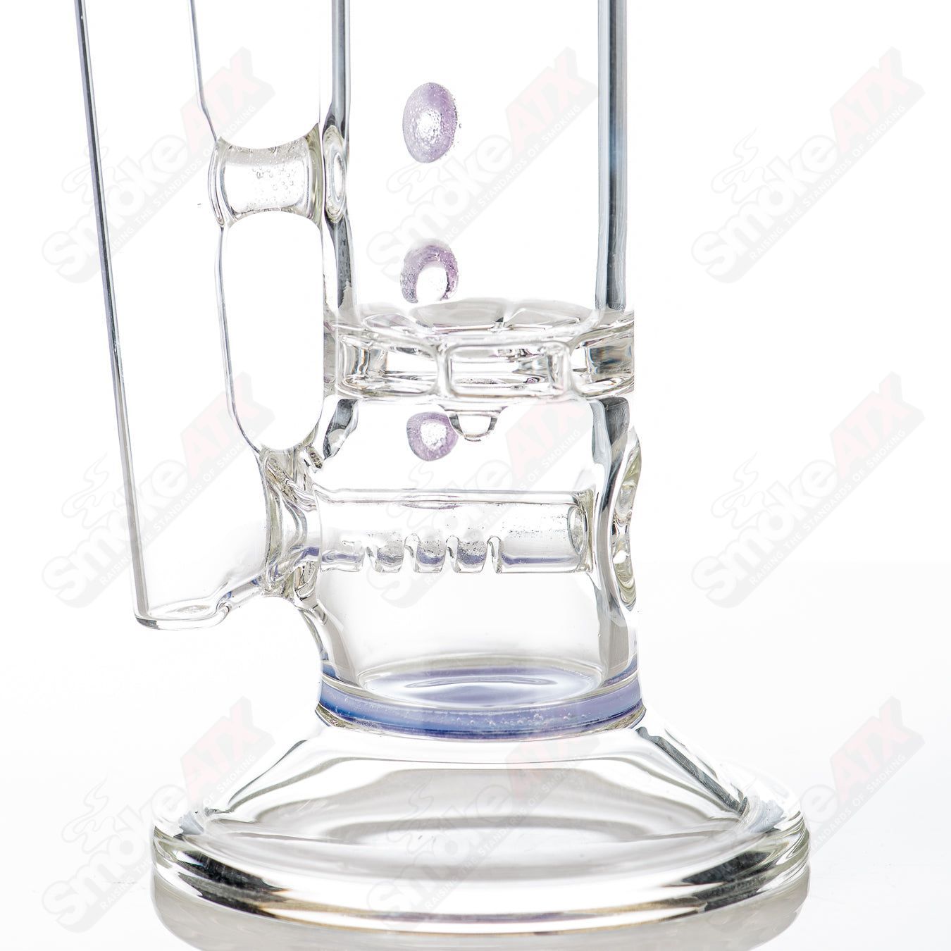 12.5" 44mm Color Accent Stemline/Ratchet Tube (Purple) AMGC - Smoke ATX