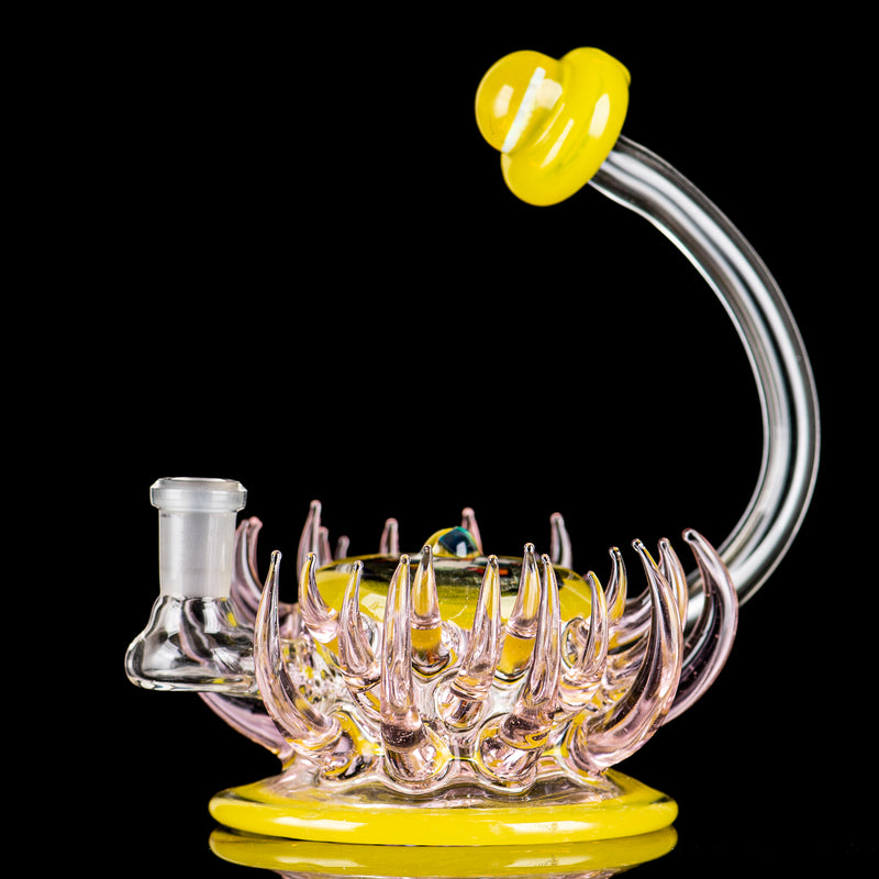 Mini Rig (Pink/Lemon Drop) Freeek Glass - Smoke ATX