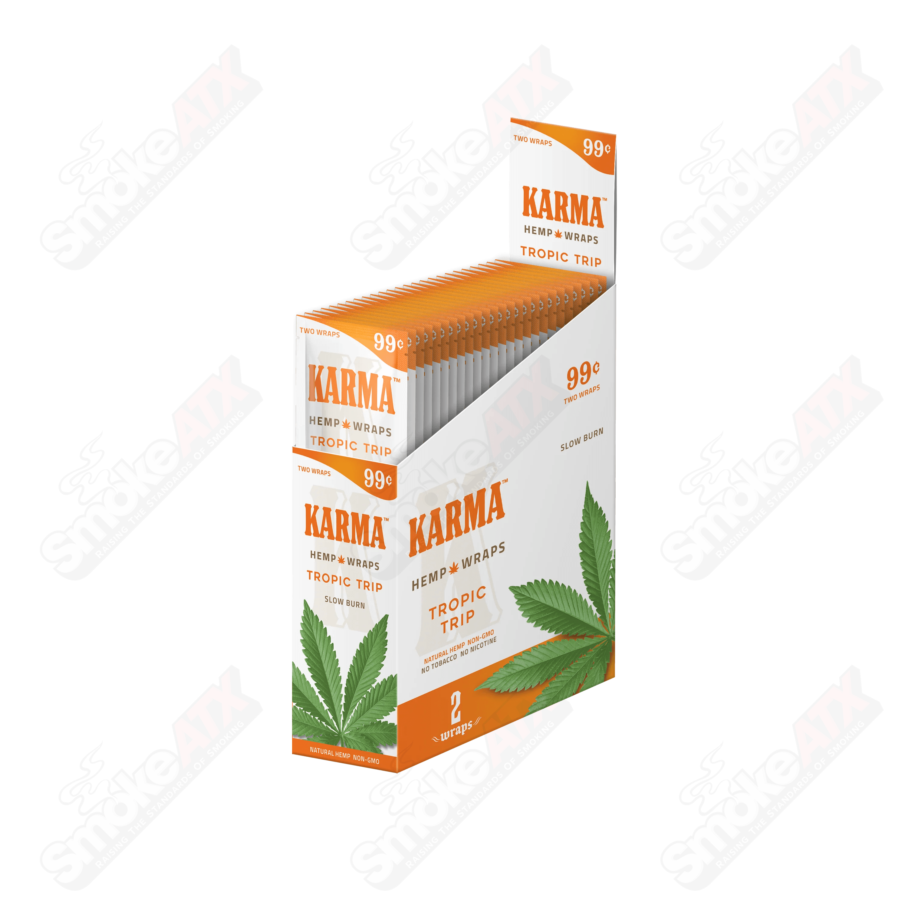 Tropic Trip Karma Hemp Wraps - Smoke ATX