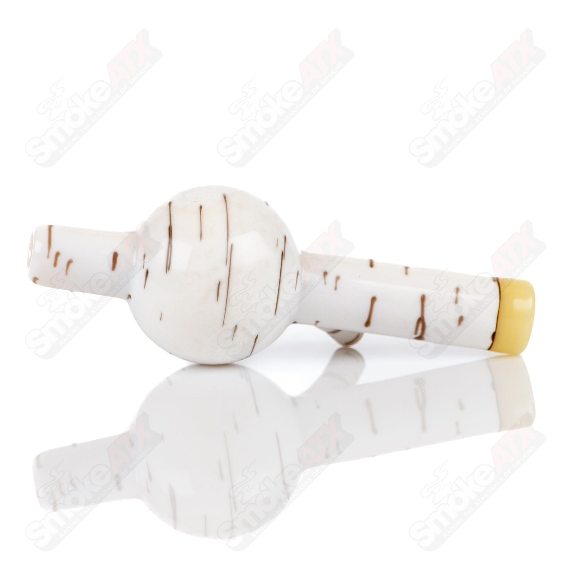#2 Birch Carb Cap Foster Glass - Smoke ATX