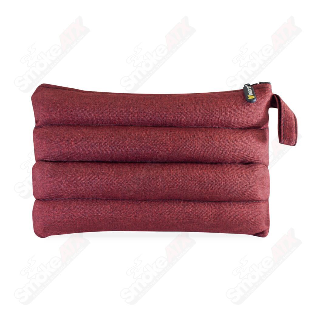 Vatra Bags Woven Burgundy V14 11” Rectangle Smoke ATX