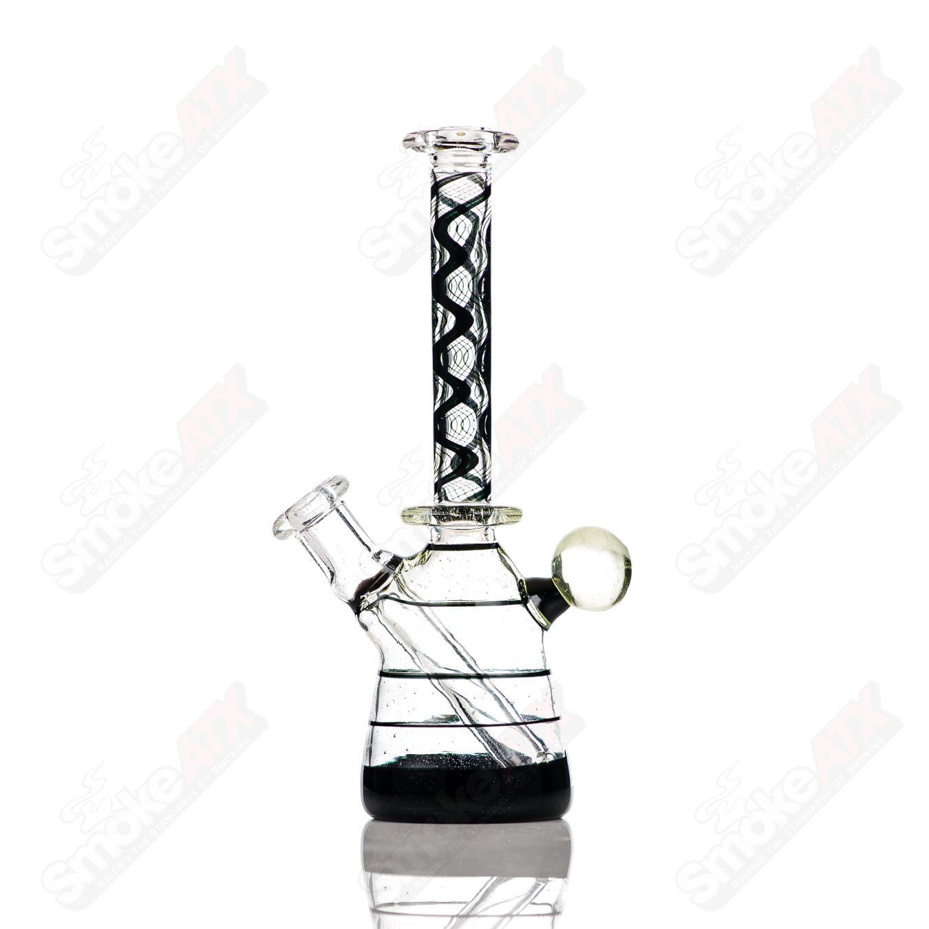 #3 10mm UV Secret Rainbow Mini Tube Dustorm Glass - Smoke ATX