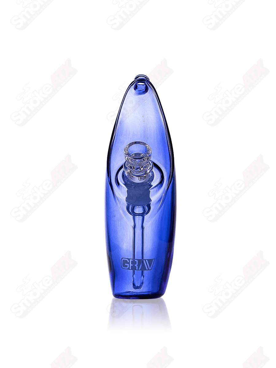 Light Cobalt Rain Bubbler Grav - Smoke ATX