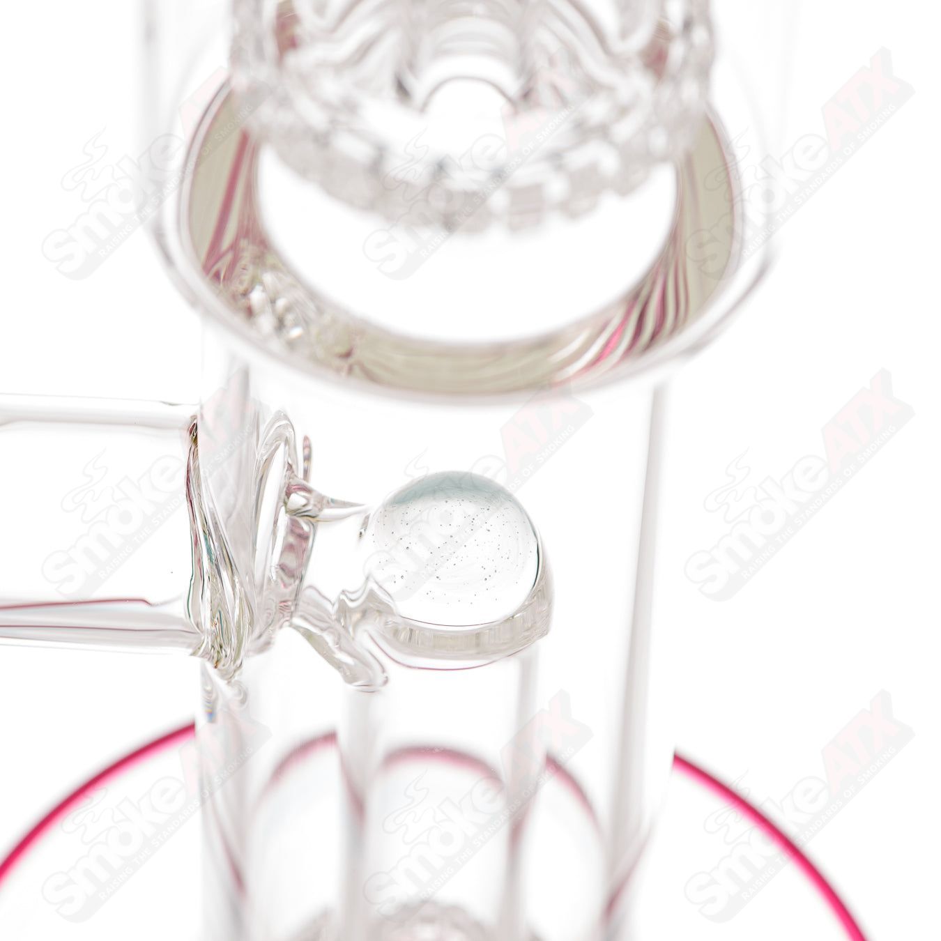 #2 18mm Full size Circ to Circ Toro Glass - Smoke ATX