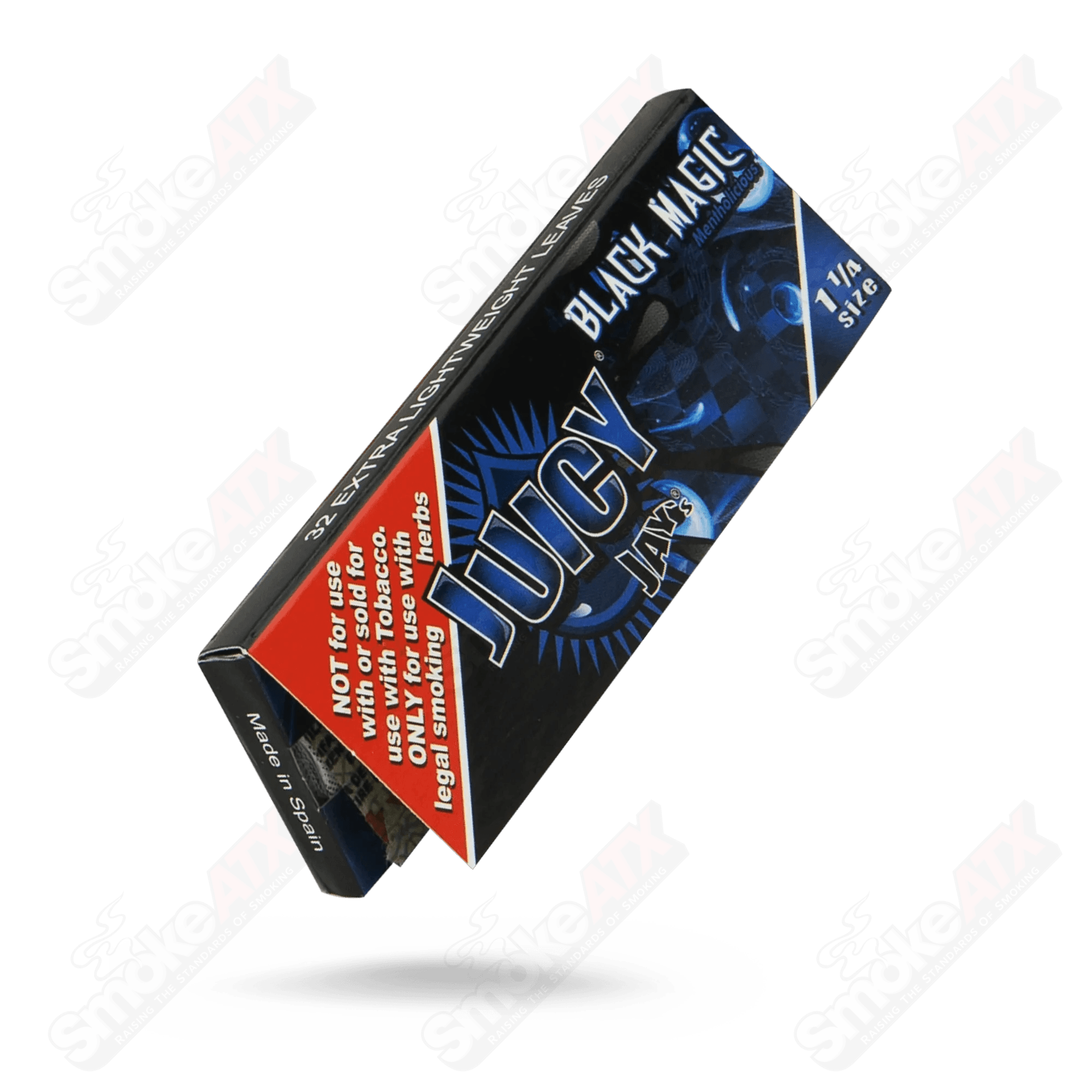 1 1/4 Black Magic Rolling Papers Juicy Jays - Smoke ATX