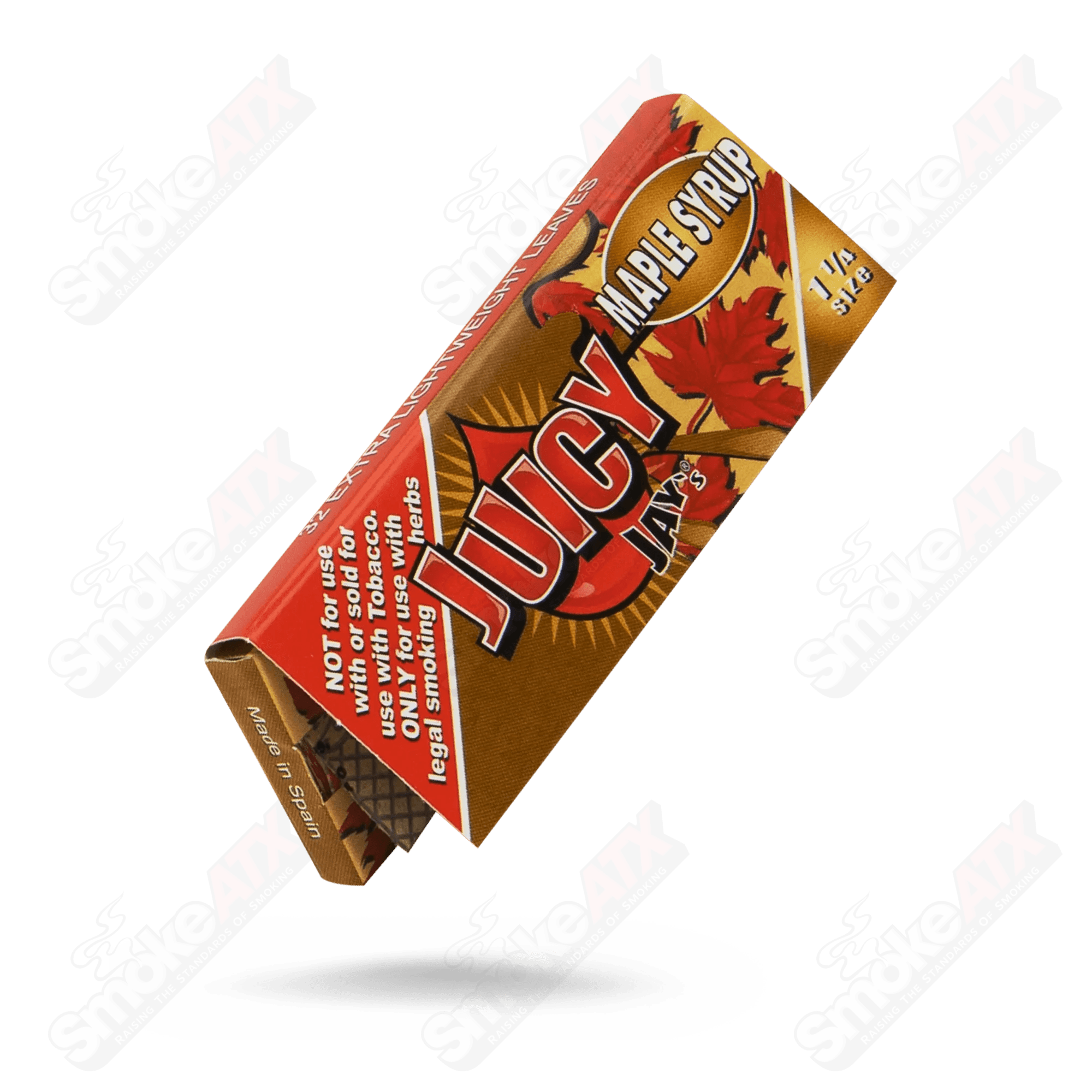 1 1/4 Maple Syrup Rolling Papers Juicy Jays - Smoke ATX