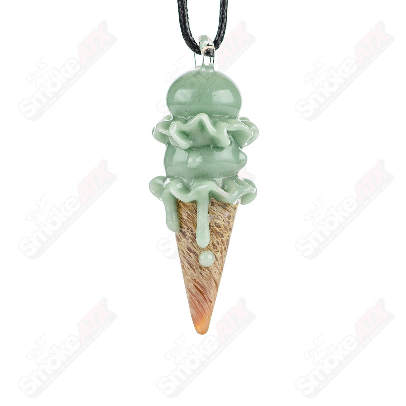 1 Double Scoop Cone Pendy Renee Patula - Smoke ATX