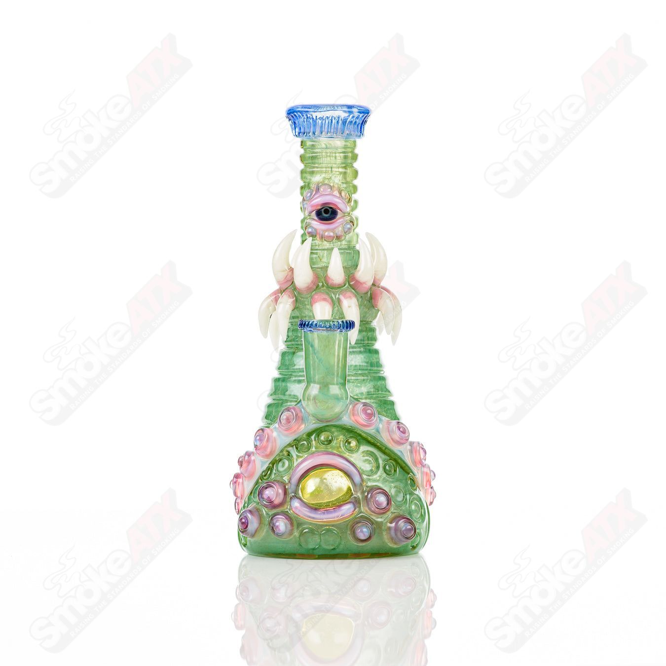 1 UV Double Barrelled Rip Curl by SALT Glass - Smoke ATX