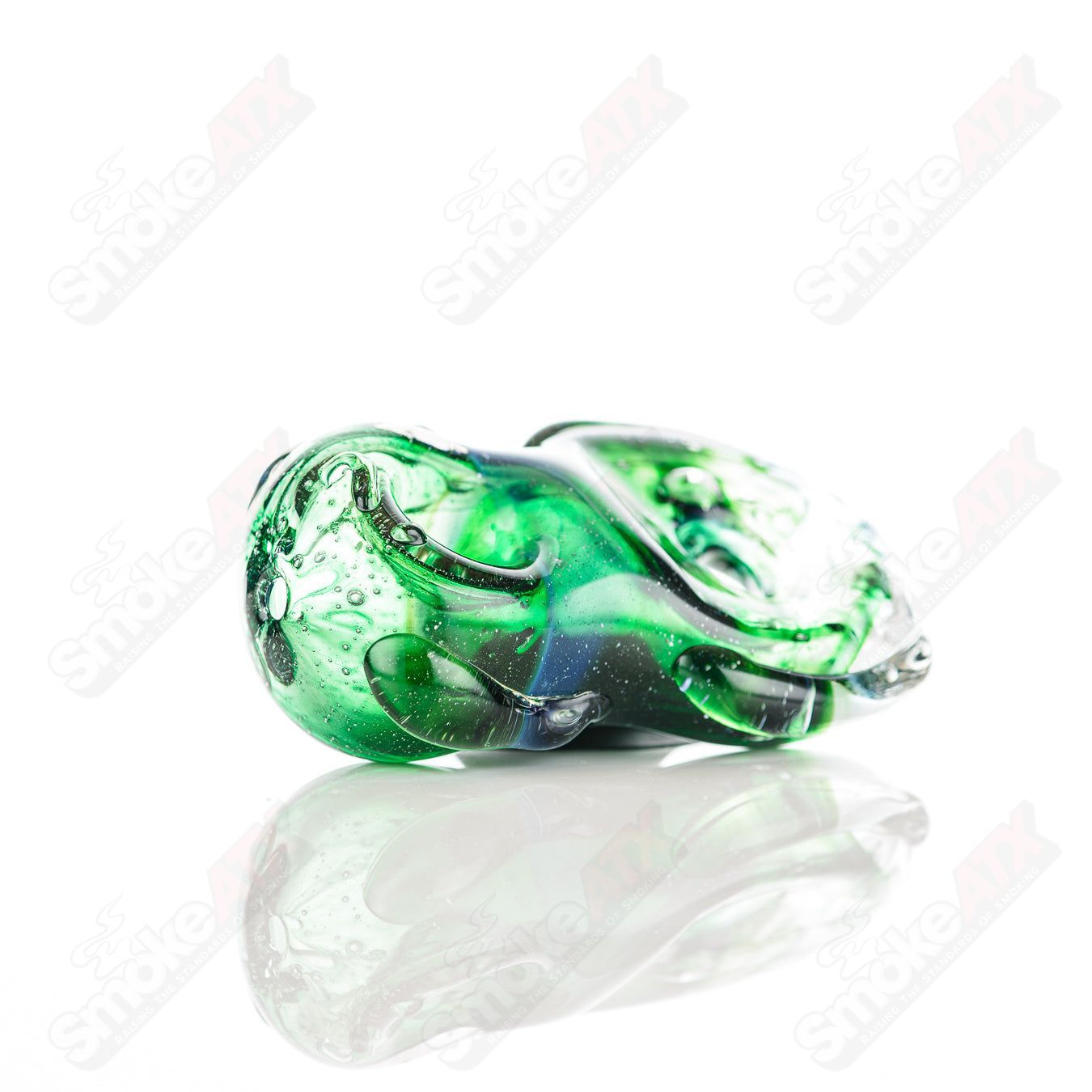 #3 Donut Chillum Glass by Nobody - Smoke ATX