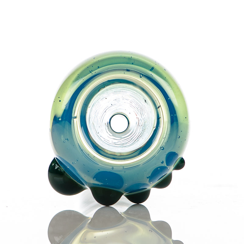 #23 18mm Full Color Push Slide Bowl Dustorm Glass