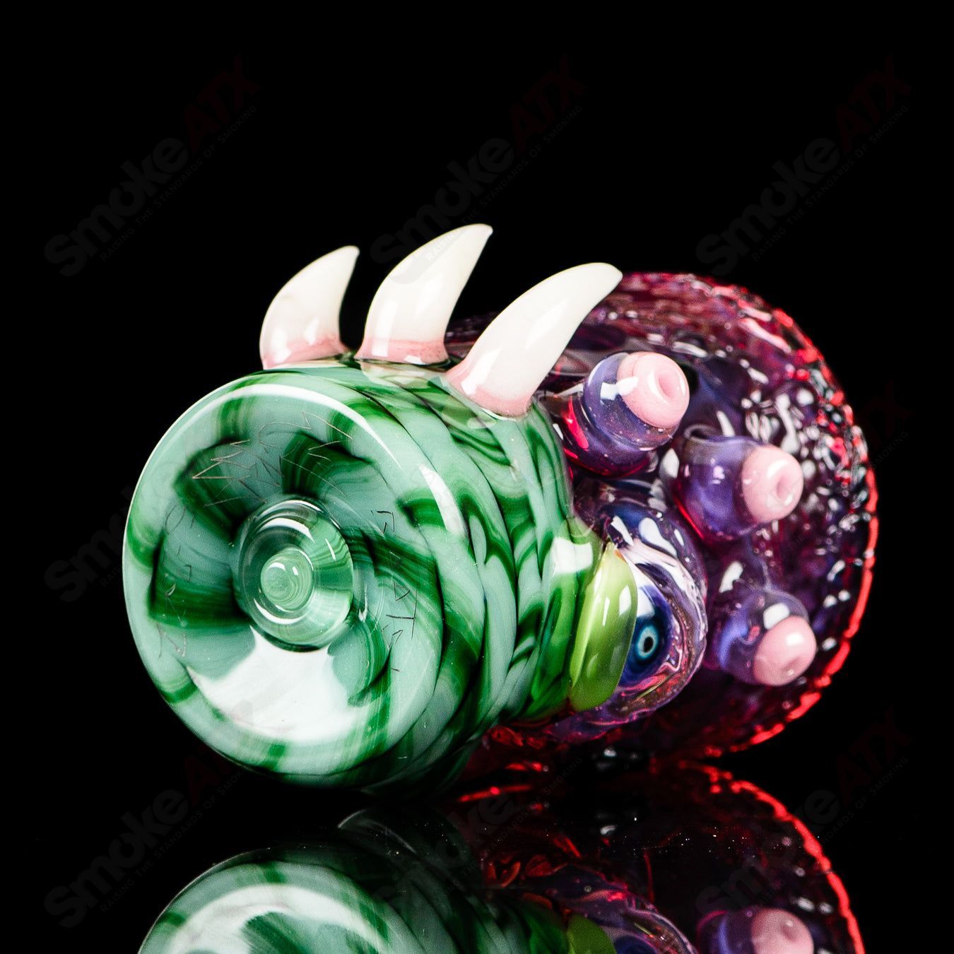 Salty Watermelon Shot Glass by Boots x Salt Glass - Smoke ATX