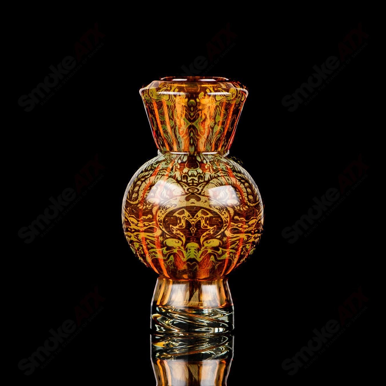 2 Hologram Tech Mothership Bubble Cap - Smoke ATX