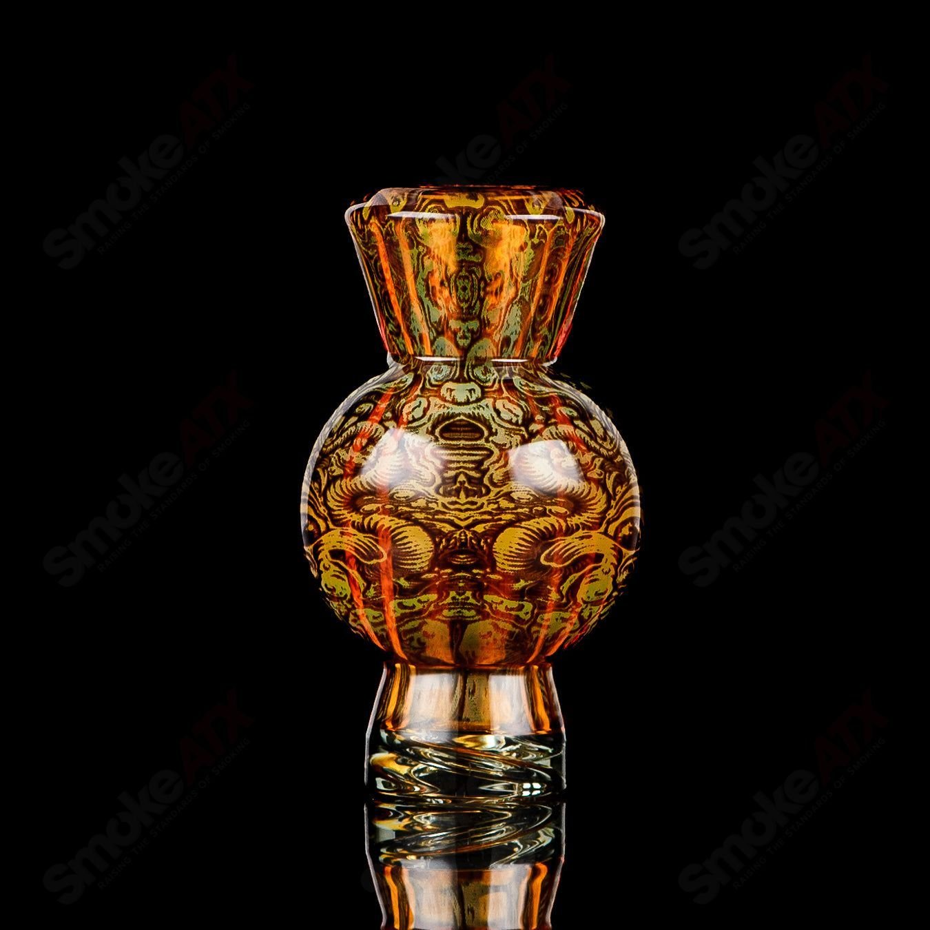 2 Hologram Tech Mothership Bubble Cap - Smoke ATX