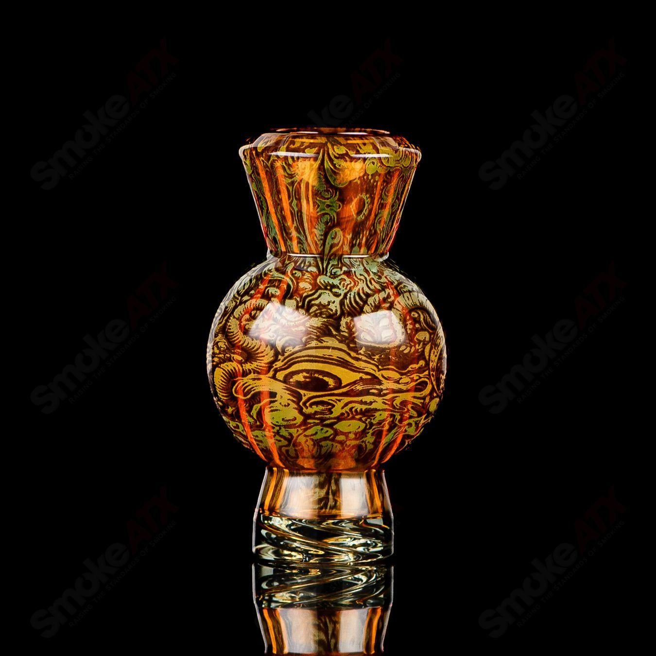 2 Hologram Tech Mothership Bubble Cap - Smoke ATX