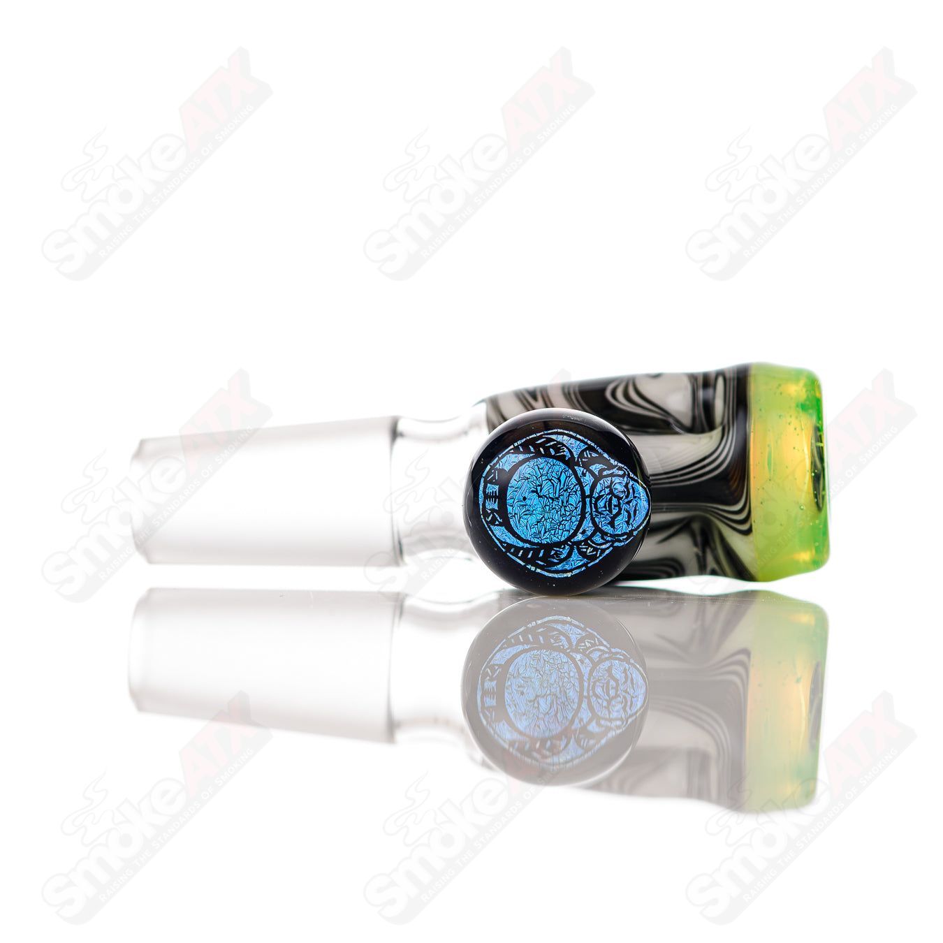 Black Tuna 14mm Worked 5 hole Slide #1 - Smoke ATX