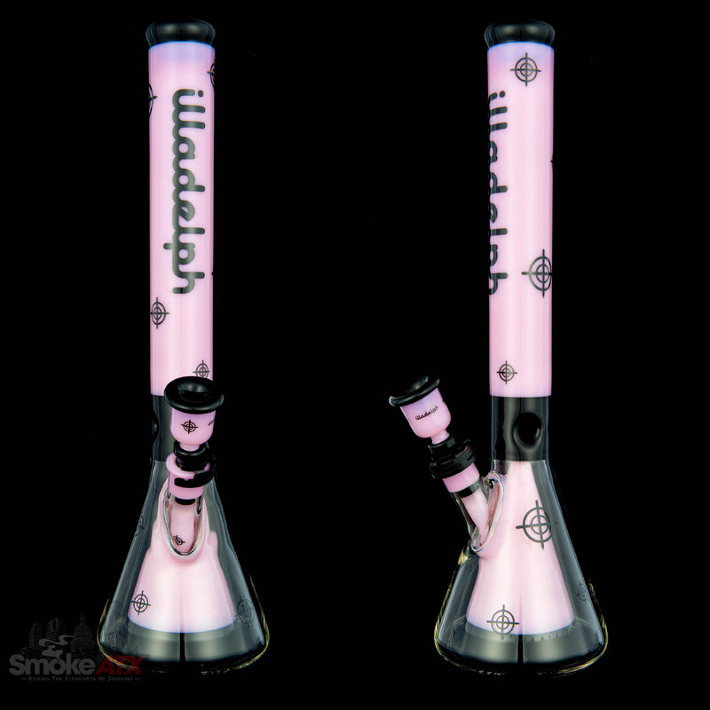 Illadelph Milky Pink Scoped Collins Beaker - Smoke ATX