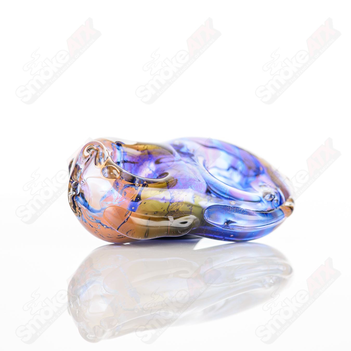 #15 Donut Chillum Glass by Nobody - Smoke ATX