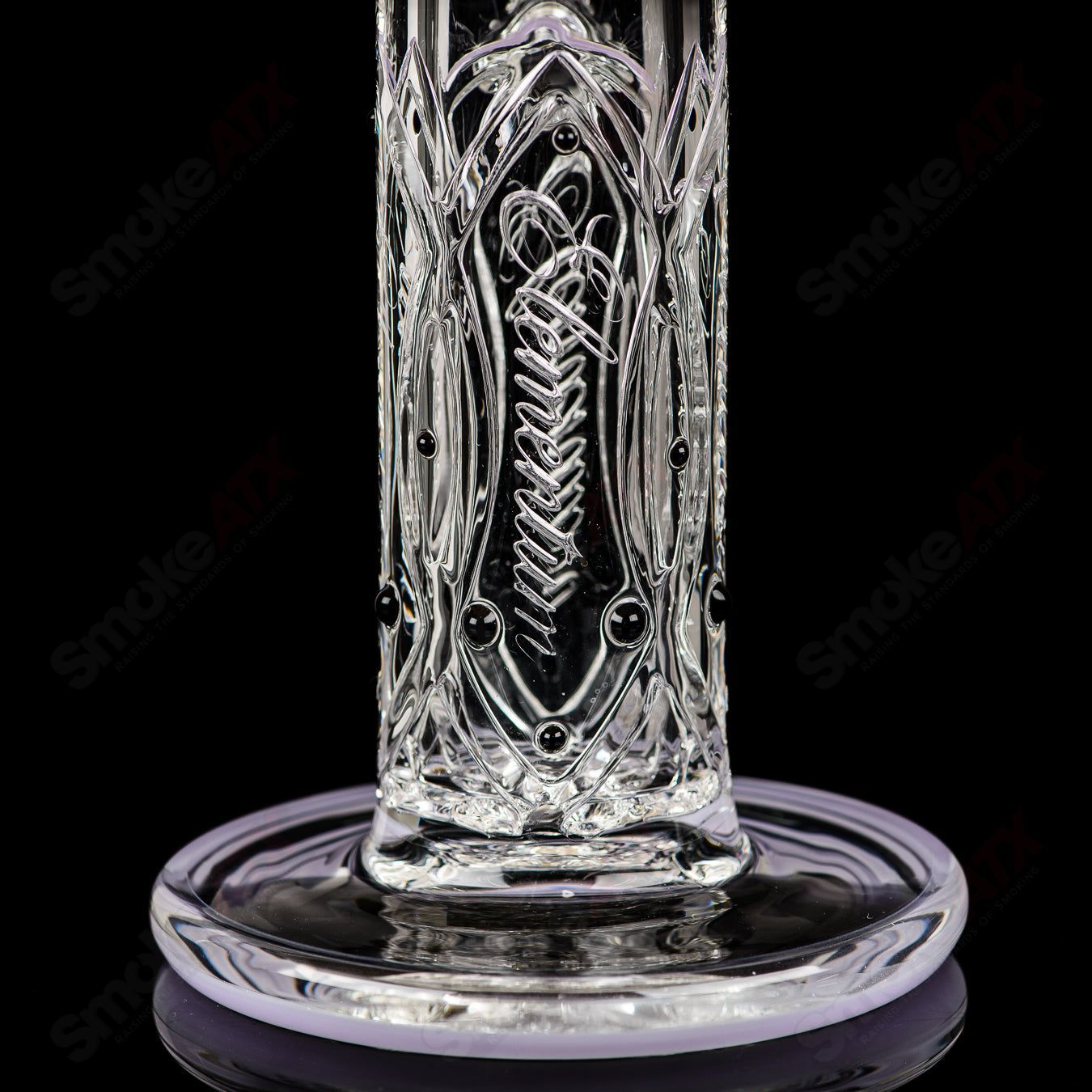 #1 Elementum Color Accent Membrane Tube Avant-Garde Glass - Smoke ATX