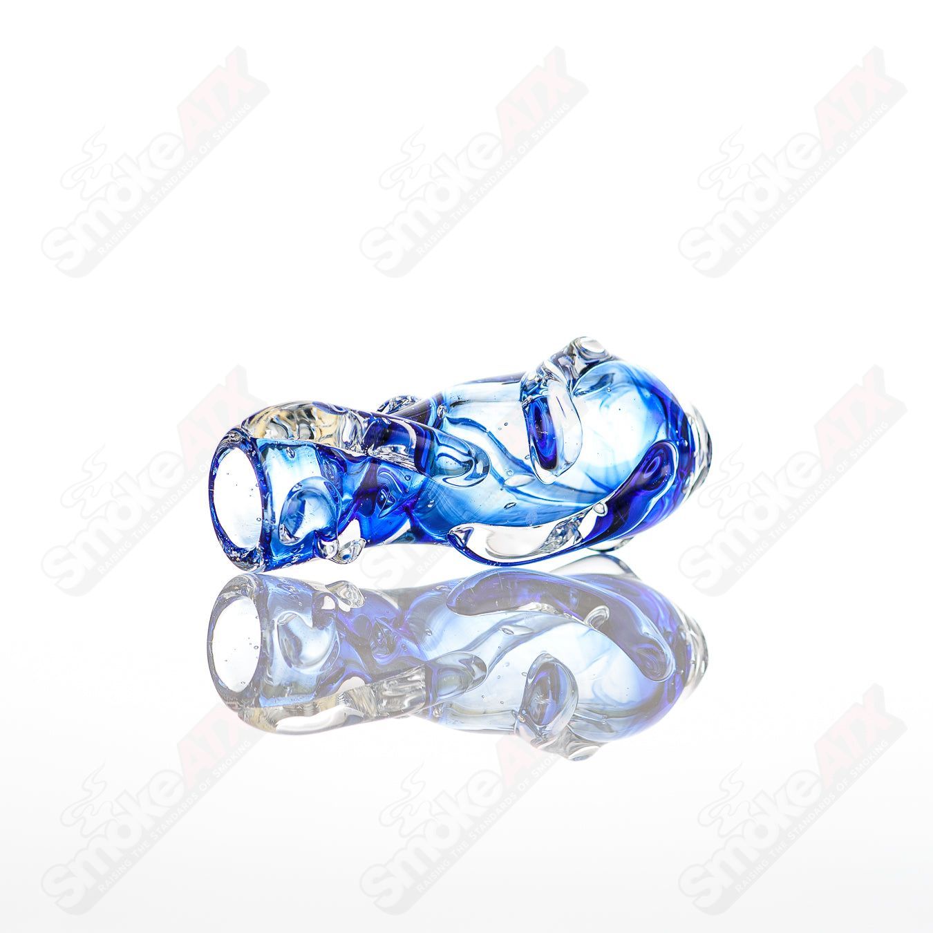 #28 Large Chillum Glass by Nobody - Smoke ATX