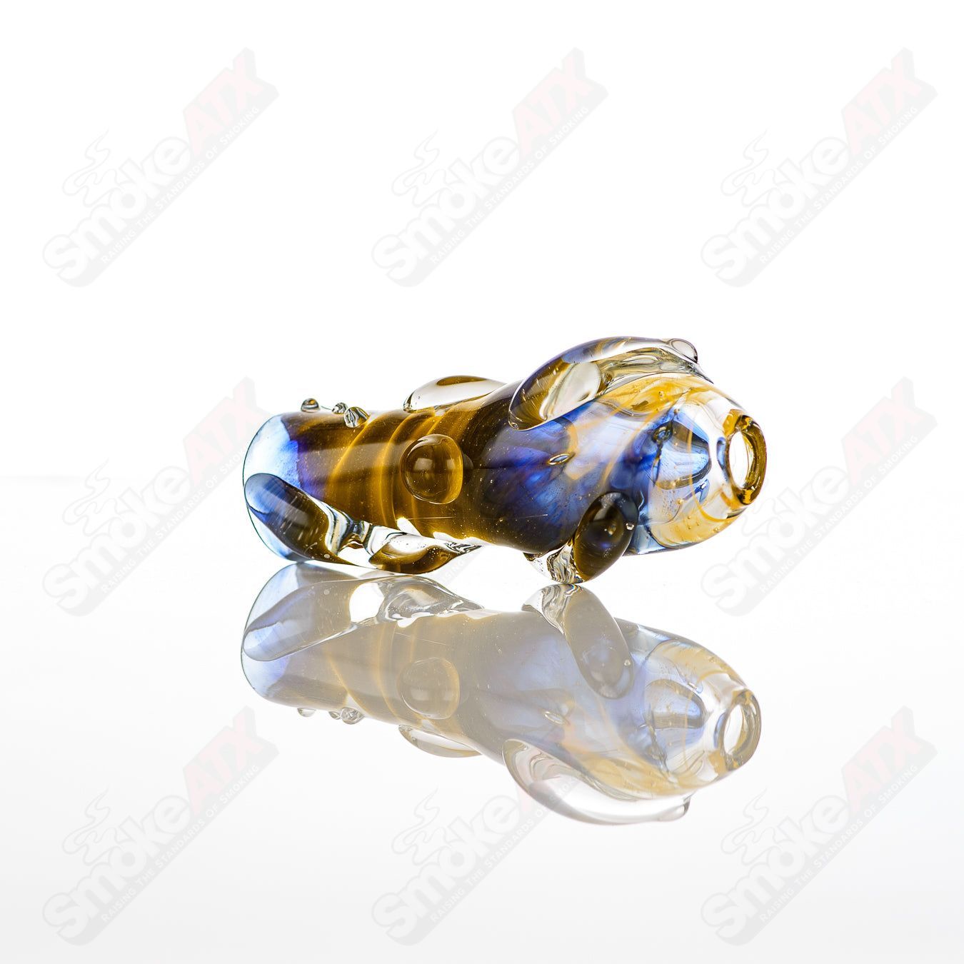 #22 Large Chillum Glass by Nobody - Smoke ATX