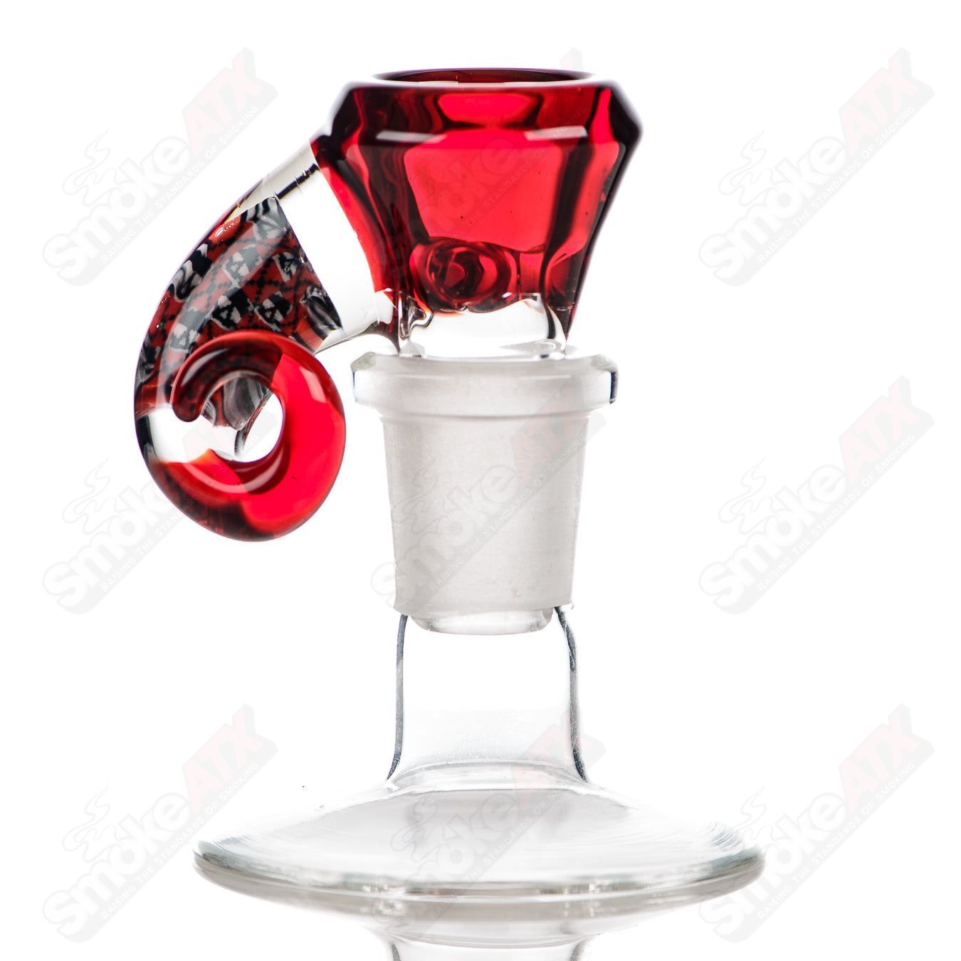 3 14mm Gold Ruby Slide LE /25 Black T x Crunklestein - Smoke ATX