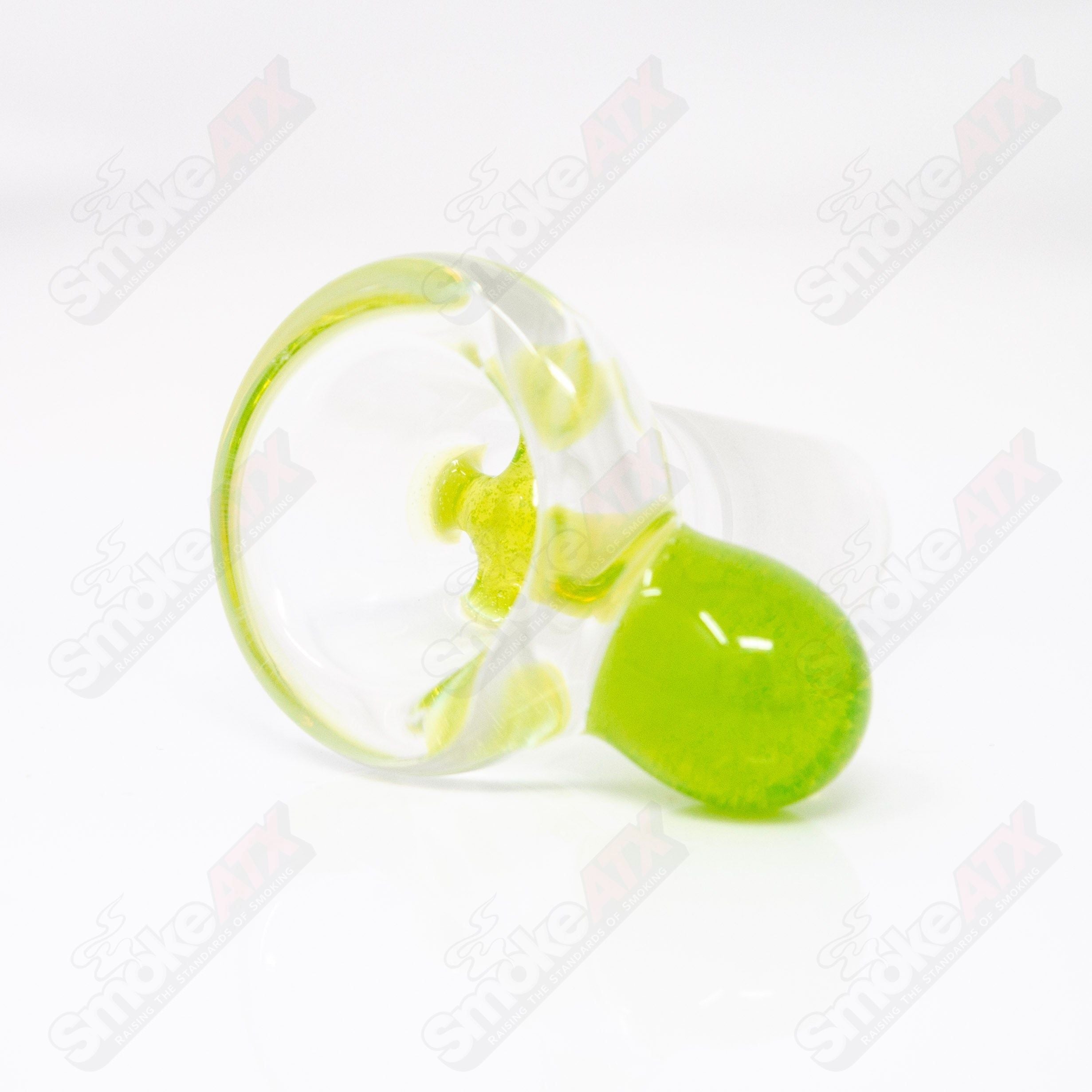 Sunset Slyme CFL Black T Glass 18mm Partial Accent Slide #9 - Smoke ATX