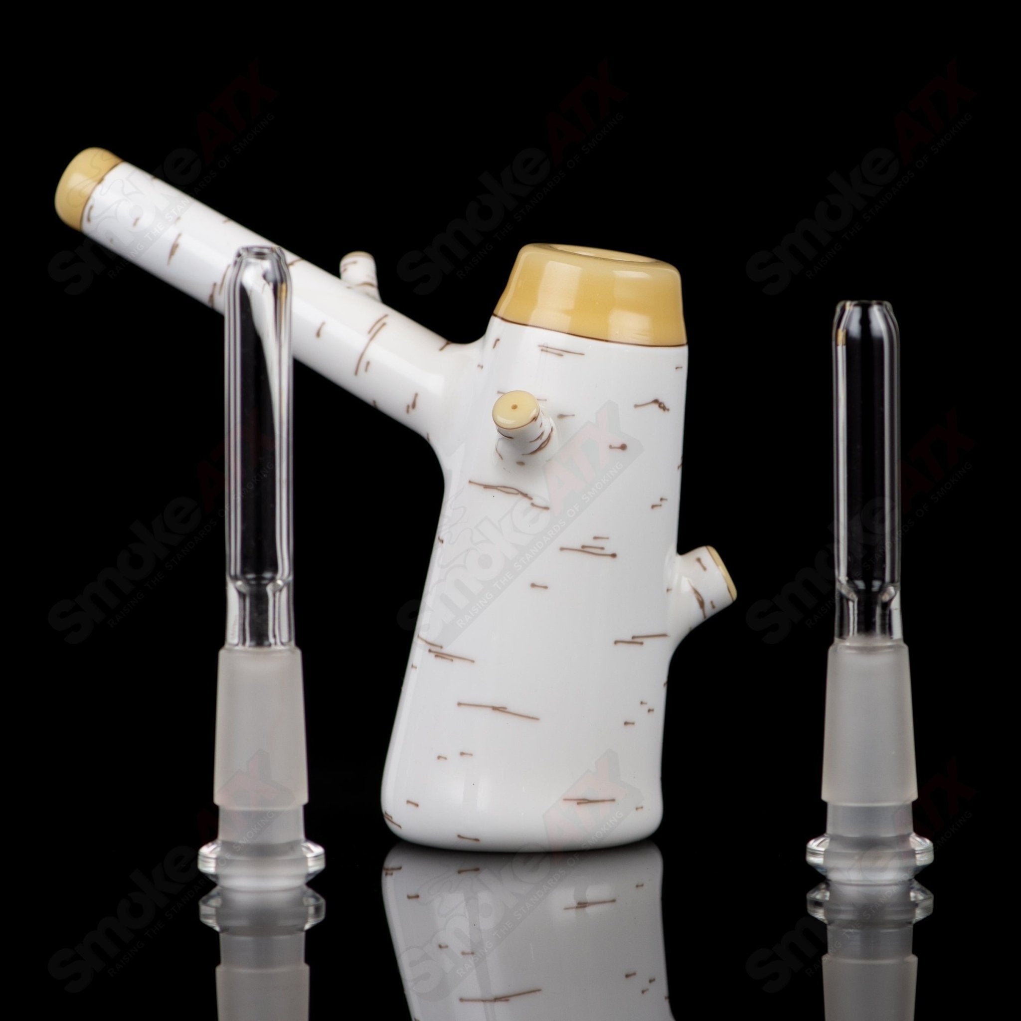 3 Birch Poker Rig Foster Glass - Smoke ATX