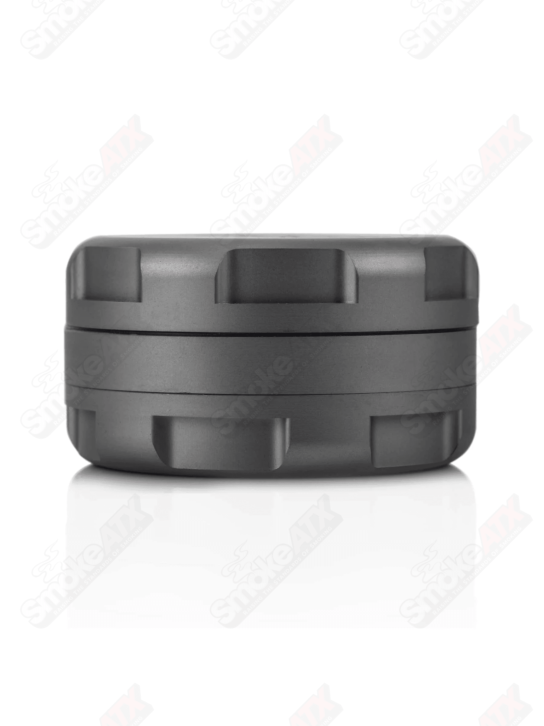 Gun Metal 3-Piece 1.25in Grinder Grav - Smoke ATX