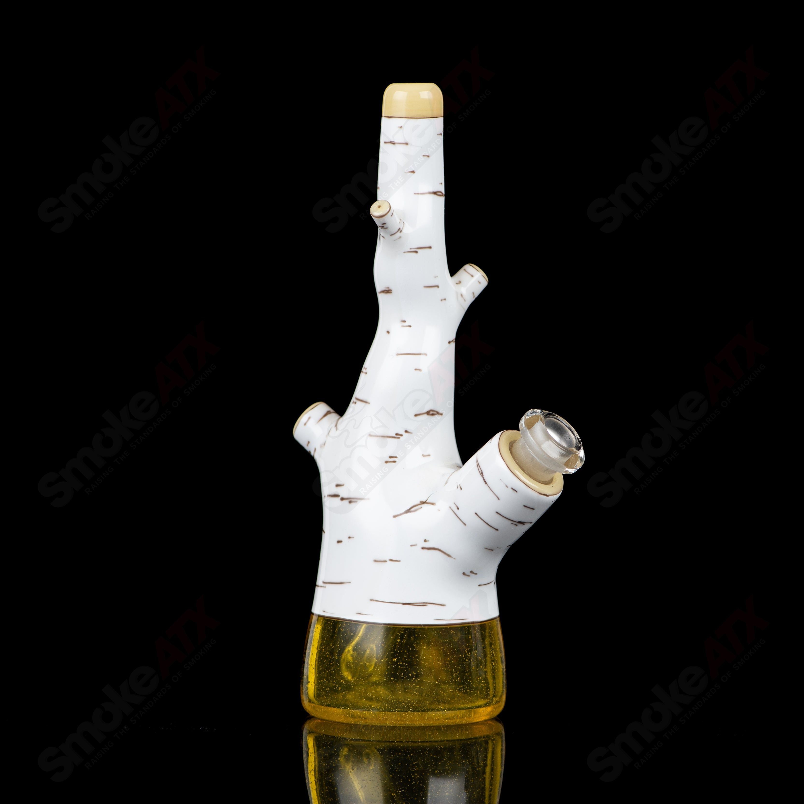 #4 Birch Tube Foster Glass - Smoke ATX