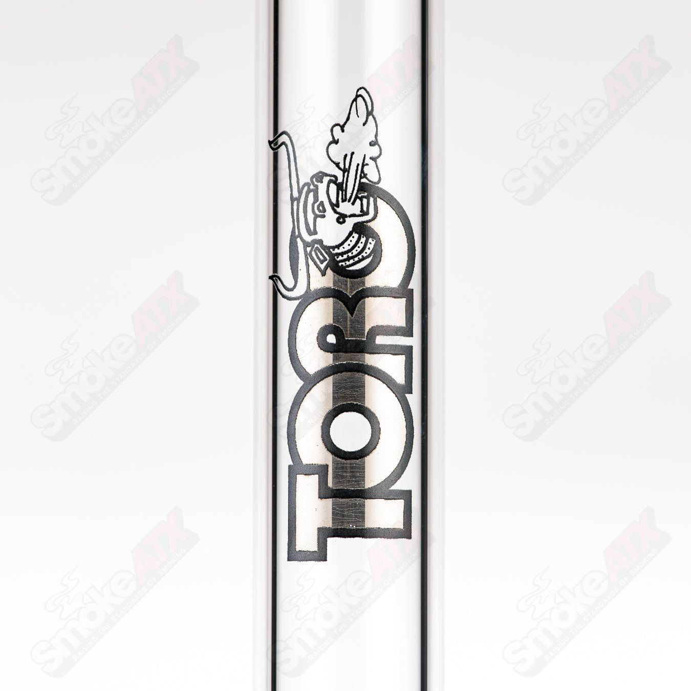 #1 14mm Full Size Macro ISF Toro Glass - Smoke ATX