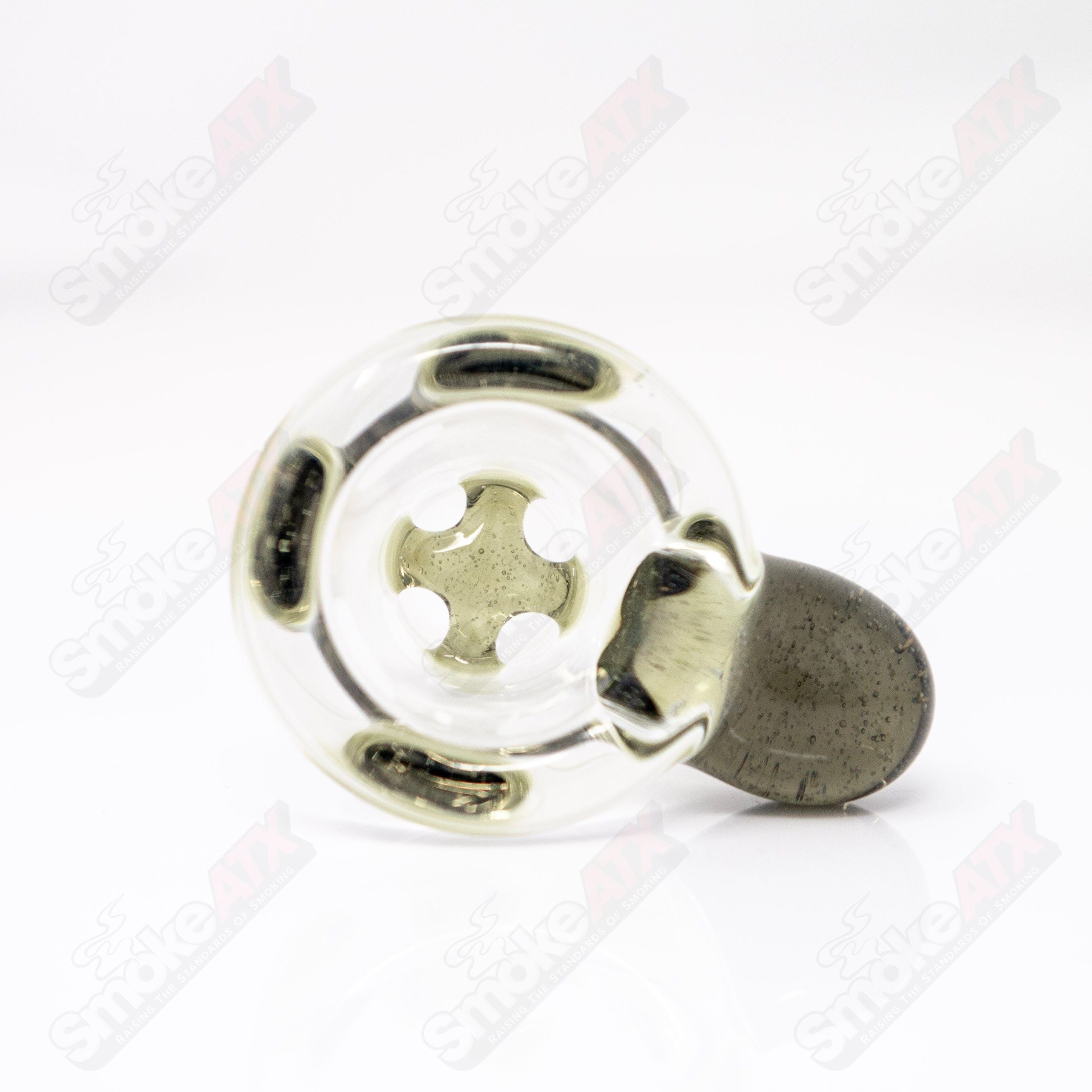 Parallax CFL Black T Glass 18mm Partial Accent Slide #8 - Smoke ATX