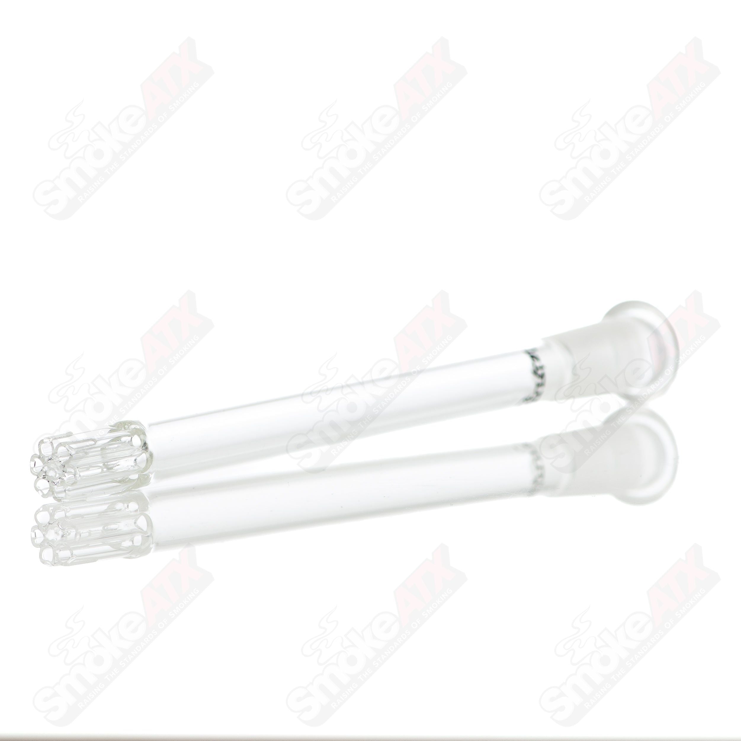 Double Bubbler Leisure Glass - Smoke ATX