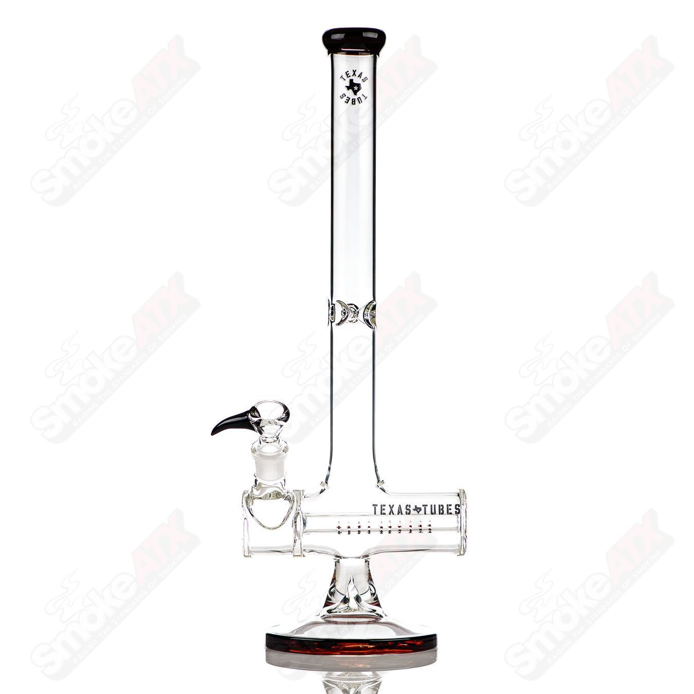 #1 17in 50x5mm Color inline Texas Tubes - Smoke ATX