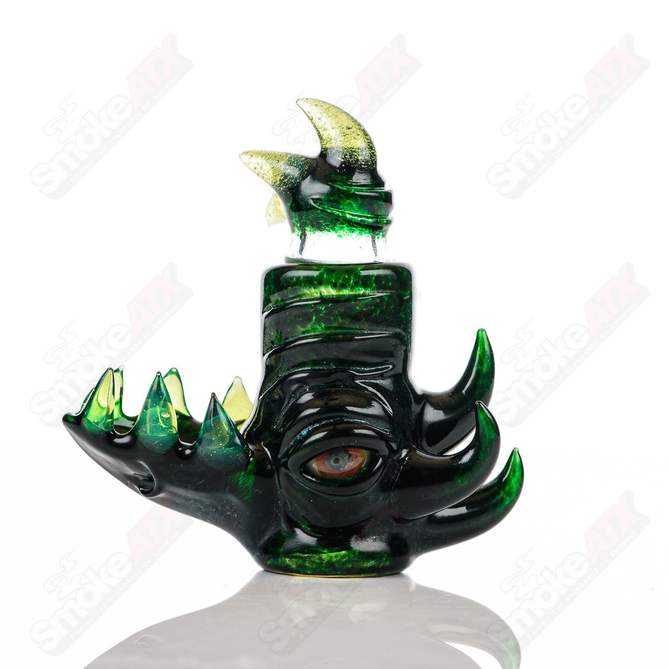 CFL Dome Conversion Shot Glass (Aqua Azul/Serum) SALT - Smoke ATX