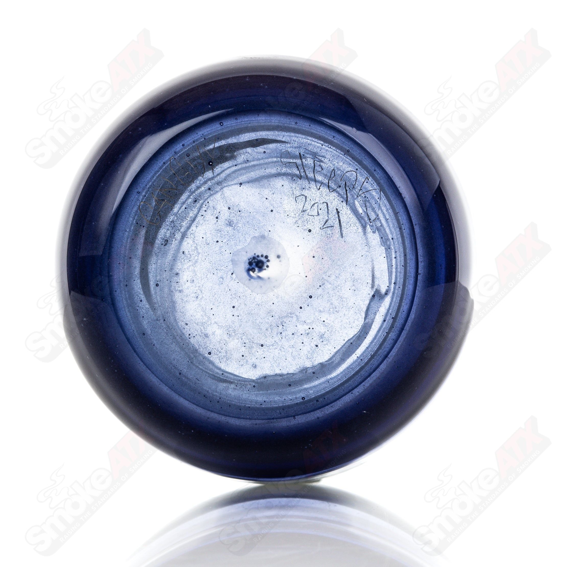 24oz Worked Pint Glass Sleeps x Canguy - Smoke ATX