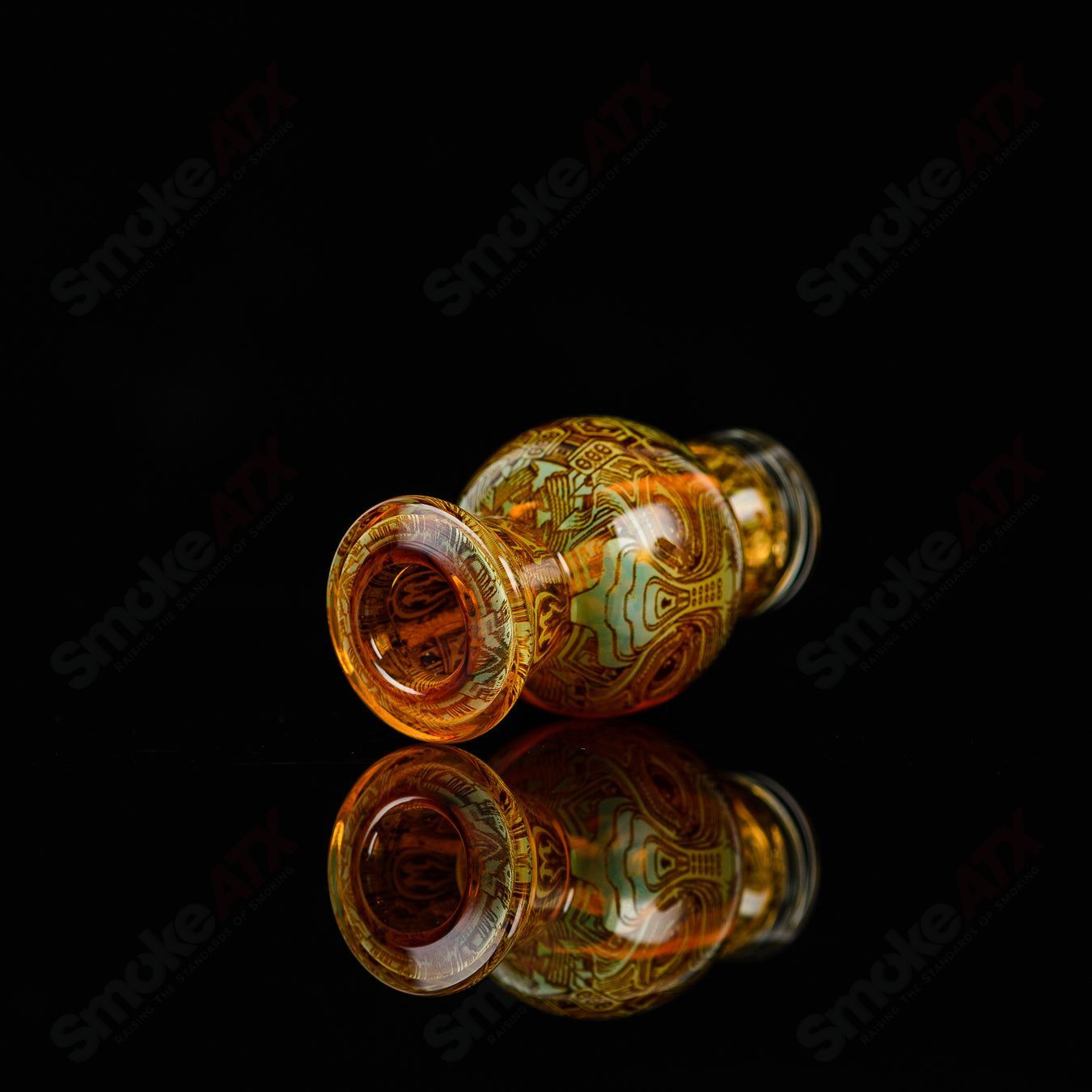 #1 Hologram Tech Mothership Bubble Cap - Smoke ATX