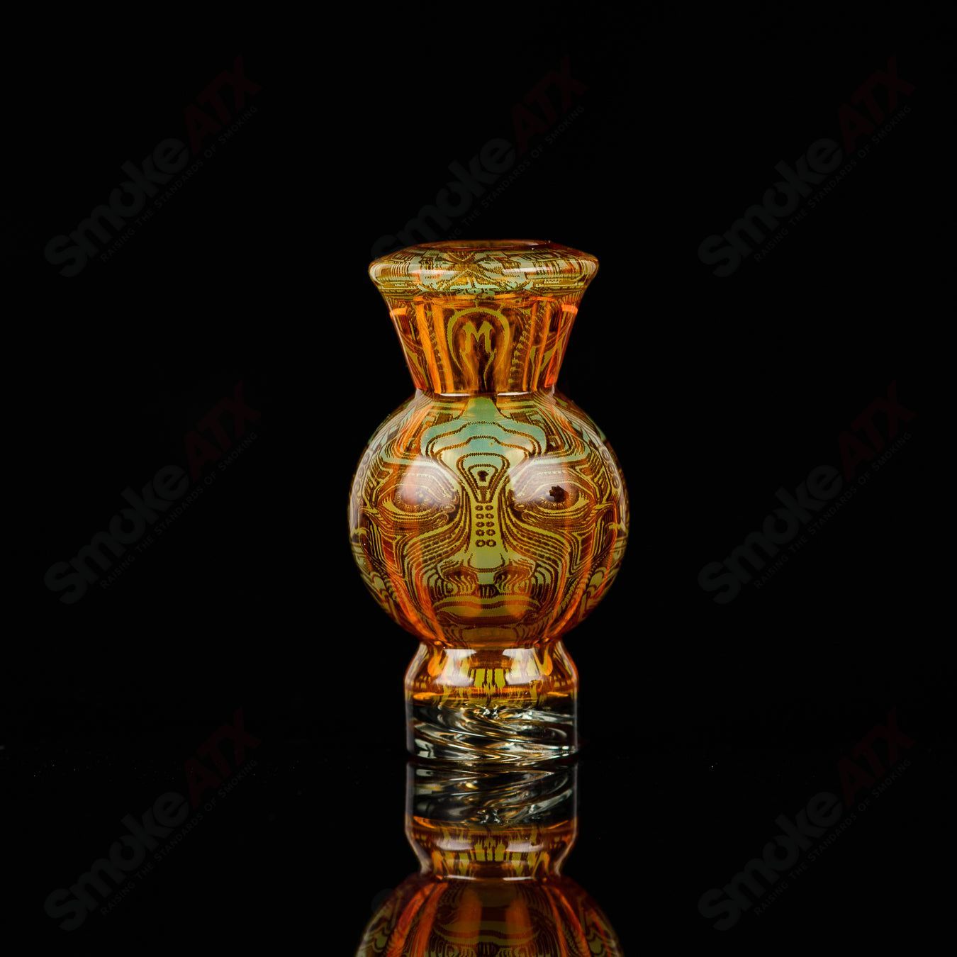 #1 Hologram Tech Mothership Bubble Cap - Smoke ATX