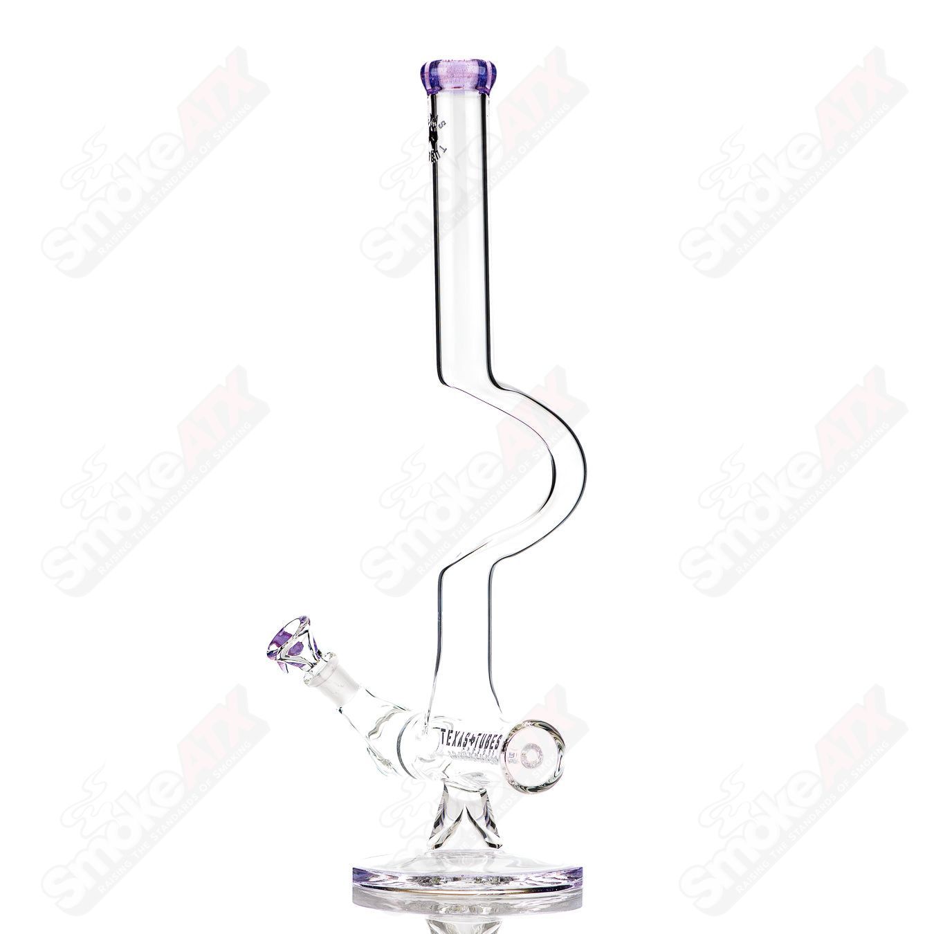 #1 16in 50x5mm Color Inline Texas Tubes - Smoke ATX