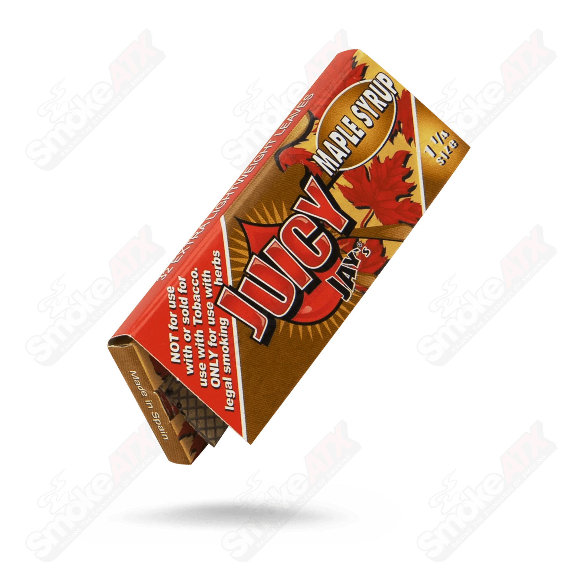 1 1/4 Maple Syrup Rolling Papers Juicy Jays - Smoke ATX