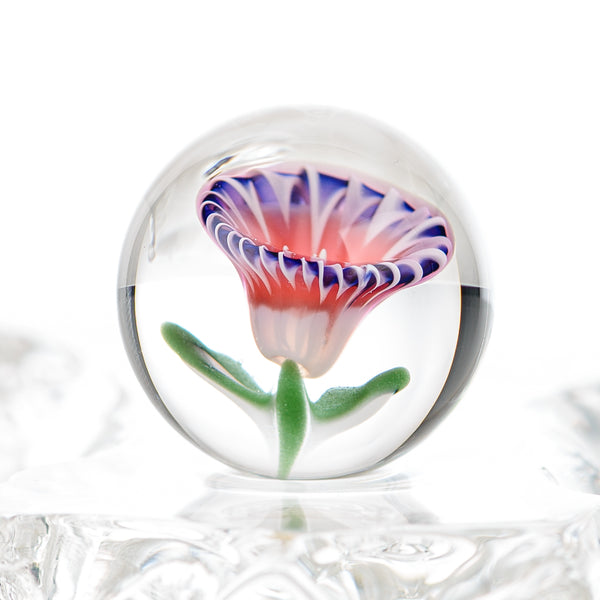 #2 Flower Topper Marble Kobuki Glass Kobuki Glass - Smoke ATX